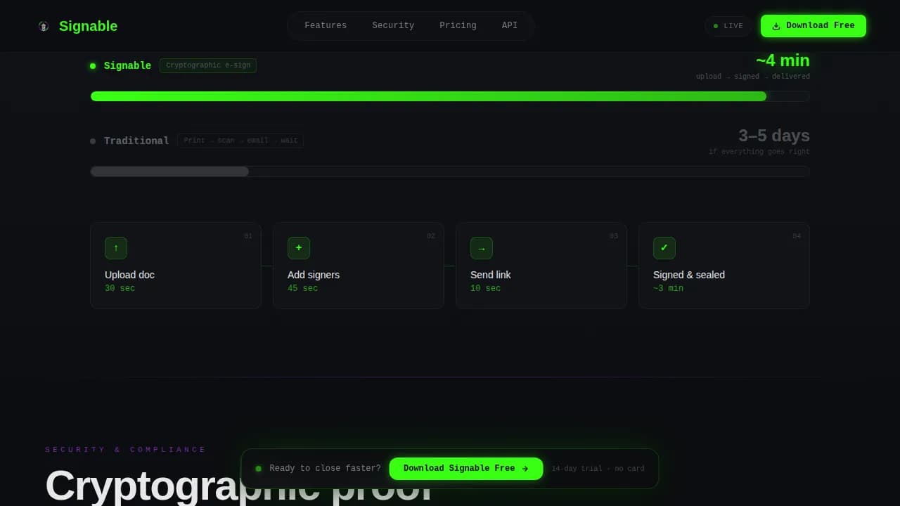 Software & SaaS Professional Website Template