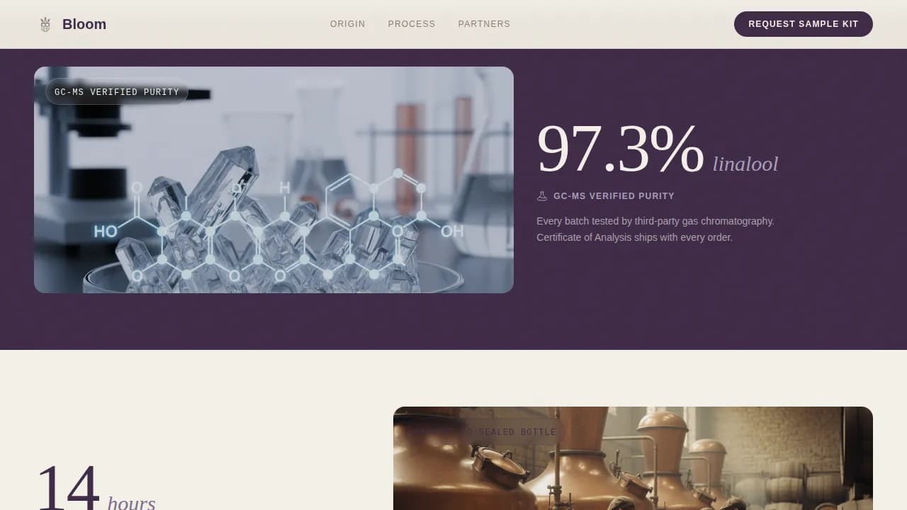 Botanica — Premium Herb Farming Landing Page Template