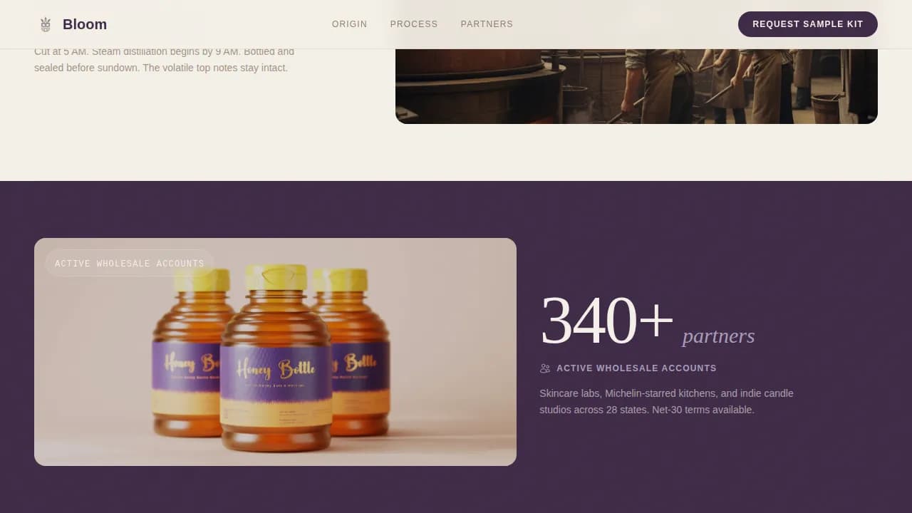 Botanica — Premium Herb Farming Landing Page Template