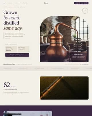 Botanica — Premium Herb Farming Landing Page Template