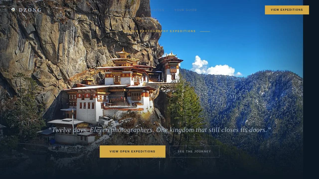Summit — Breathtaking Mountain Photography Landing Page Template