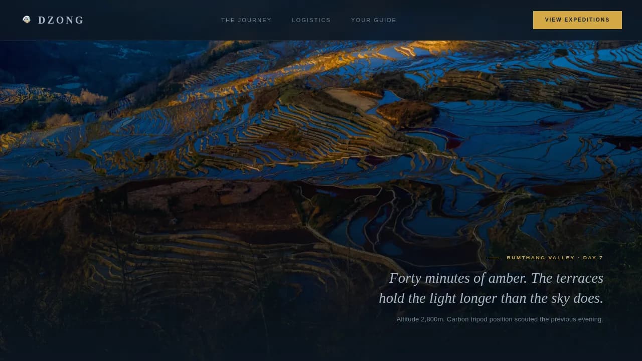 Summit — Breathtaking Mountain Photography Landing Page Template