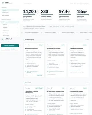 Diagnose — Expert Physician Symptom Library Landing Page Template
