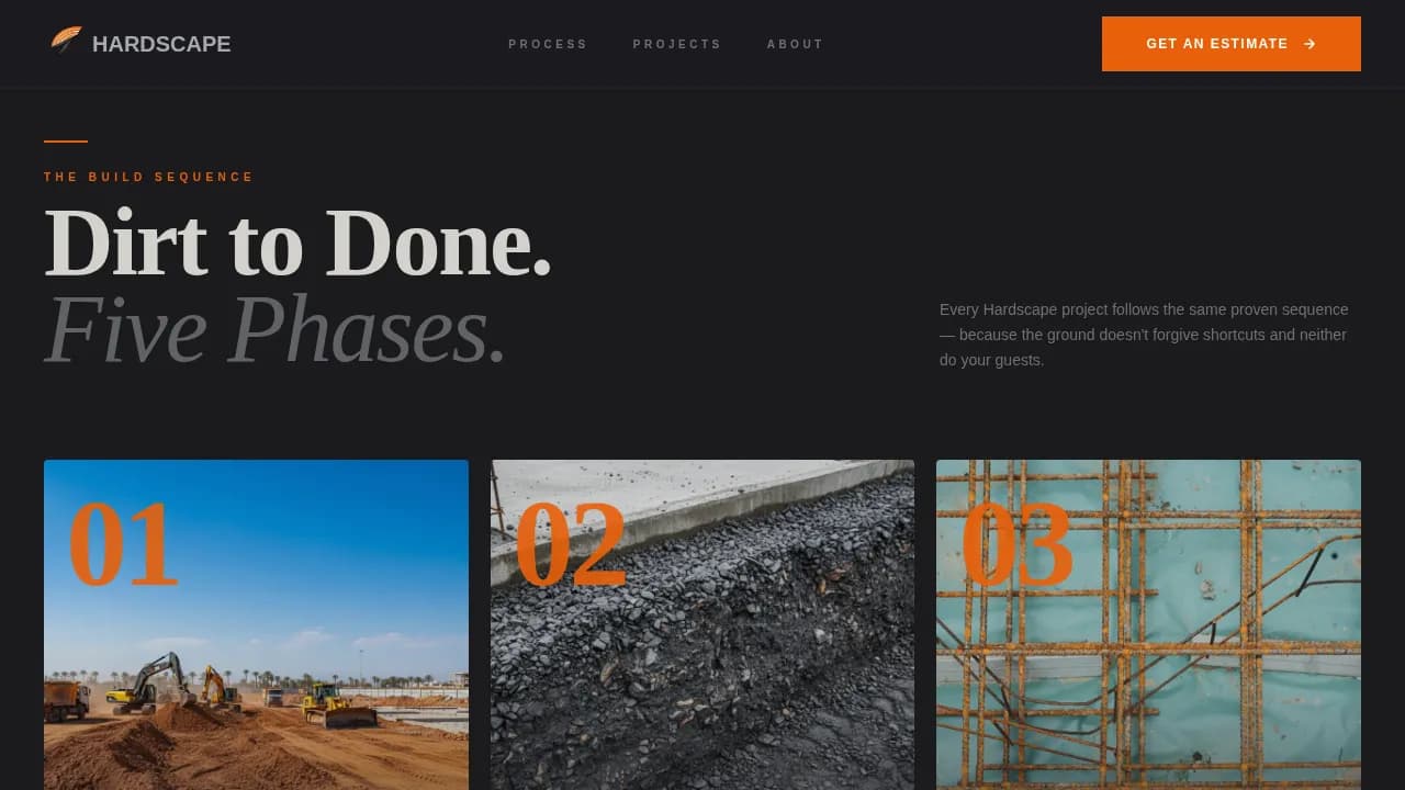 Build — Expert Restaurant Patio Landing Page Template
