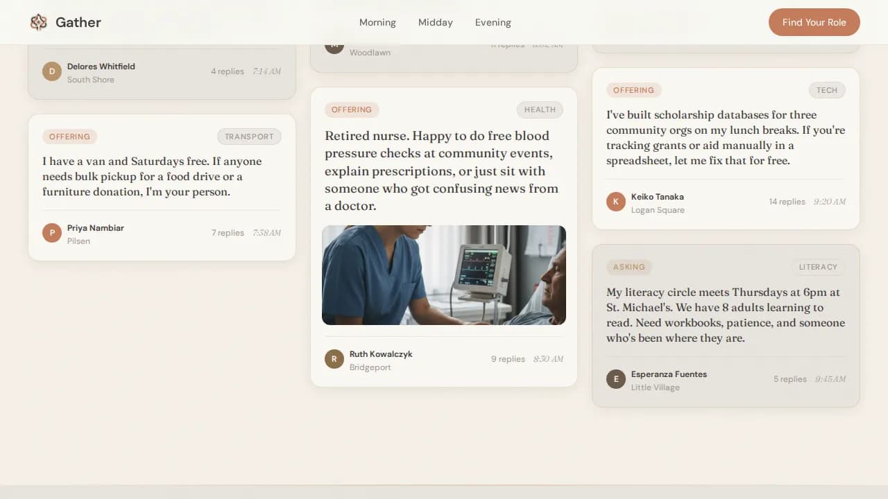 Unite — Community Nonprofit Forum Landing Page Template