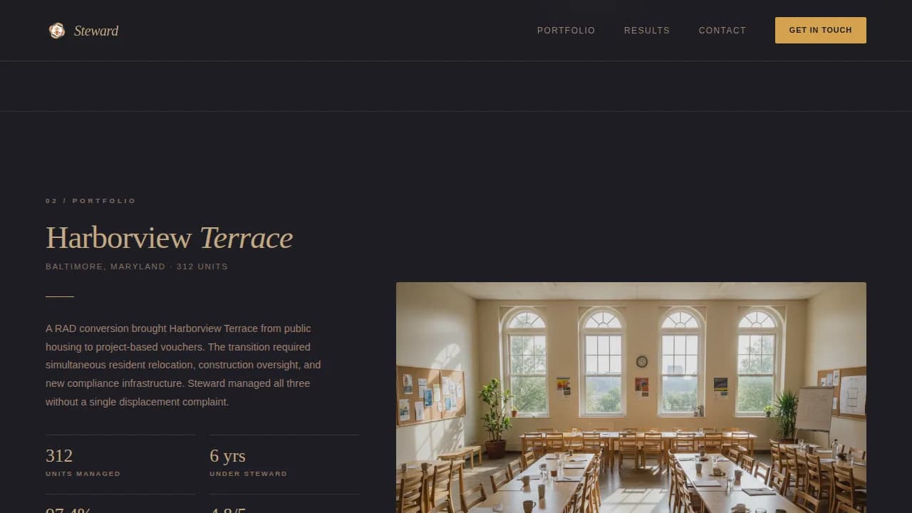 Guardian — Relentless Housing Ops Landing Page Template