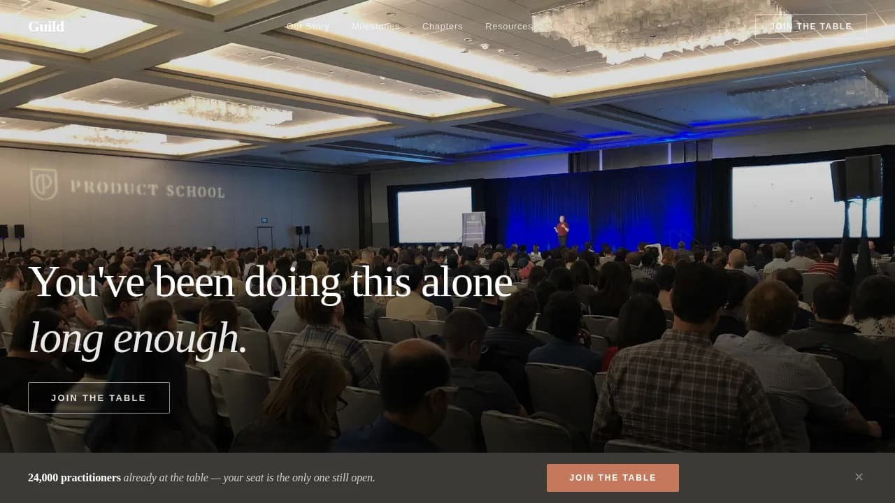 Collective — Join Trade Association Landing Page Template