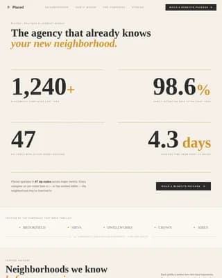 Nanny — Expert Childcare Placement Landing Page Template