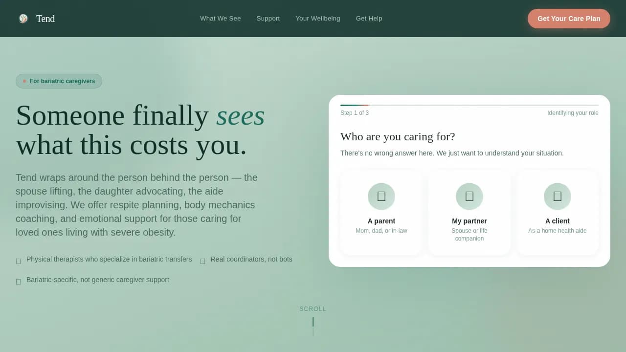 Champion — Empathetic Metabolic Support Landing Page Template