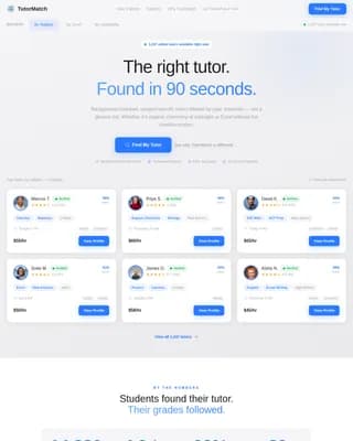 Connect — Vetted Educator Marketplace Landing Page Template