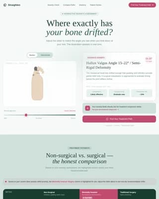 Align — Specialist Foot Care Landing Page Template