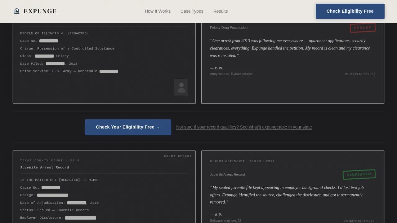 Restore — Criminal Justice Lawyer Landing Page Template
