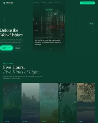 Sunrise — Guided Ancient Pilgrimage Landing Page Template