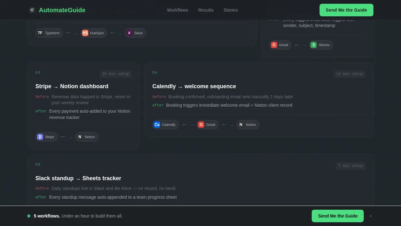 Automate — Intelligent Workflow Optimization Landing Page Template