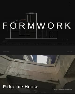 Formwork — Innovative Home Design Landing Page Template