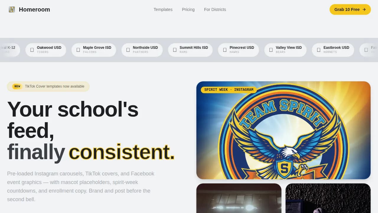 Engage — Viral Education Marketing Landing Page Template