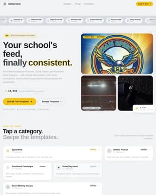 Engage — Viral Education Marketing Landing Page Template