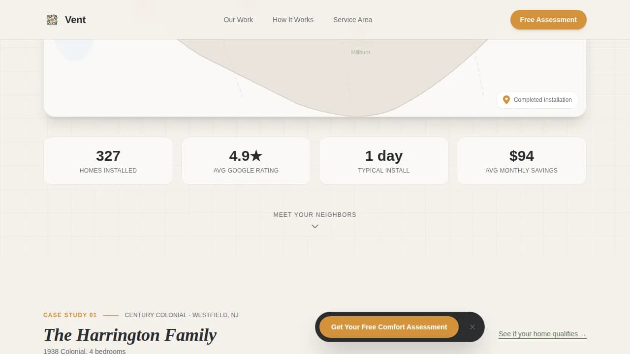 Airflow — Reliable HVAC Installation Landing Page Template
