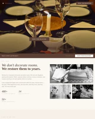 Celebrate — Timeless Occasion Planning Landing Page Template