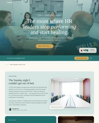 Circle — Inclusive HR Leaders Community Landing Page Template