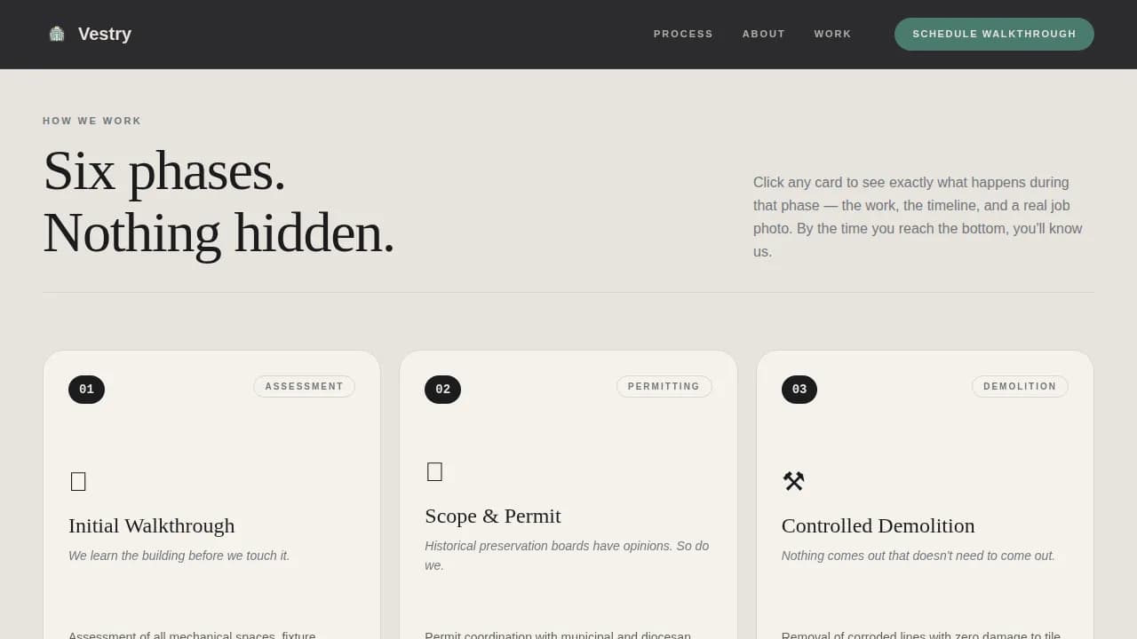 Conduit — Expert Plumbing Contractor Landing Page Template
