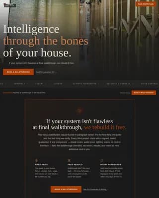 Connect — Reliable Smart Home Automation Landing Page Template