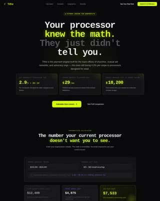 Contribute — Secure Charitable Giving Platform Landing Page Template