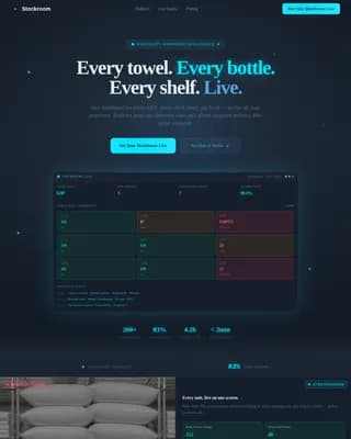 Hospitality Software Professional Website Template