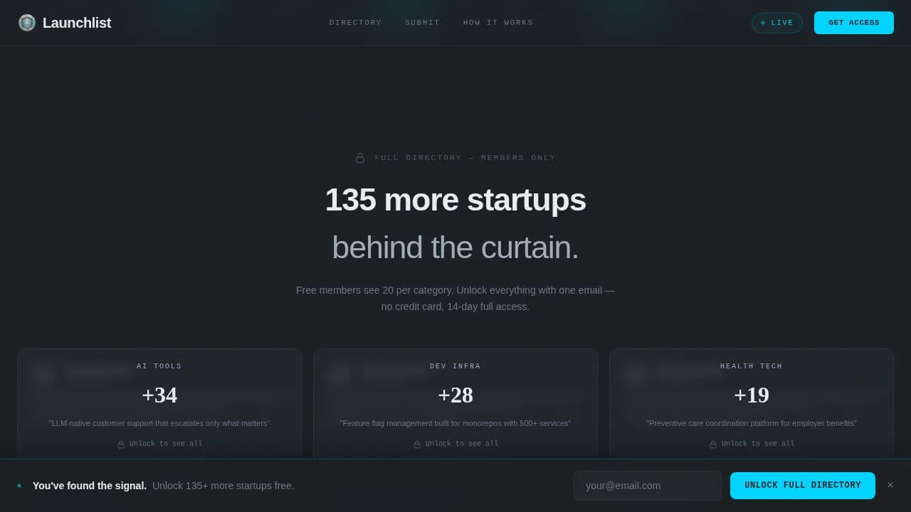 Debut — Exclusive Product Discovery Landing Page Template