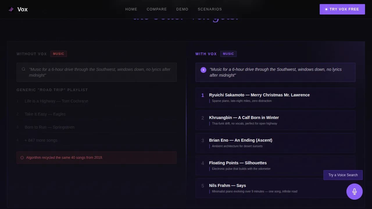 AI for Entertainment Comparison Website Template