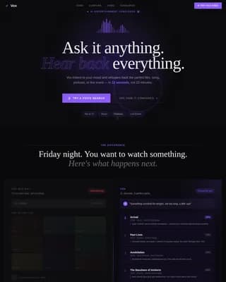 AI for Entertainment Comparison Website Template
