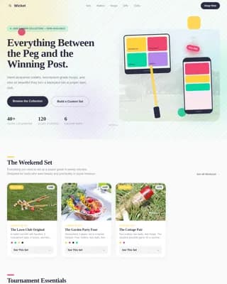 Hobby & Passion Supplies Portfolio Website Template