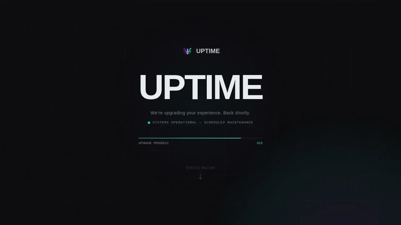 Consulting Firm Site Maintenance Trust Signal Website Template