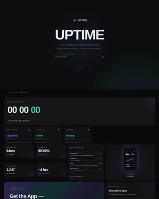 Consulting Firm Site Maintenance Trust Signal Website Template