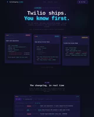 Stream — Instant API Documentation Landing Page Template