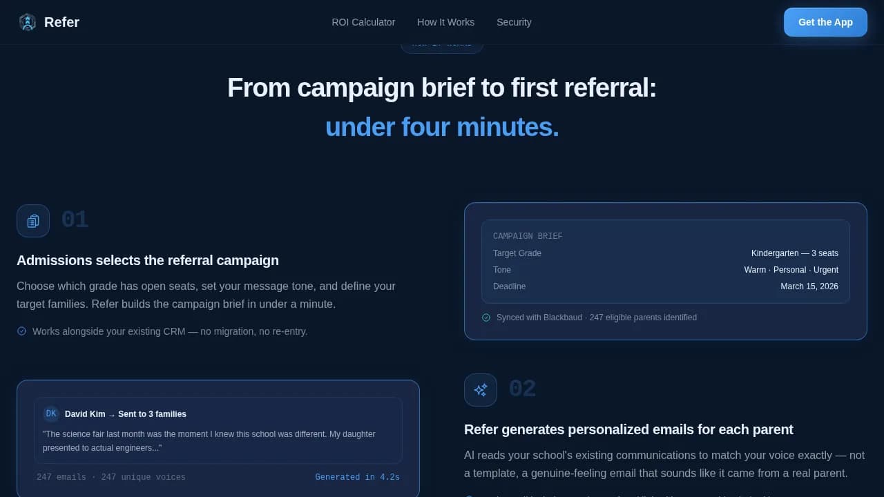 Advocate — Smart Referral Program Landing Page Template