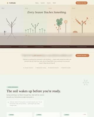 Harvest — Expert Ag Training Landing Page Template