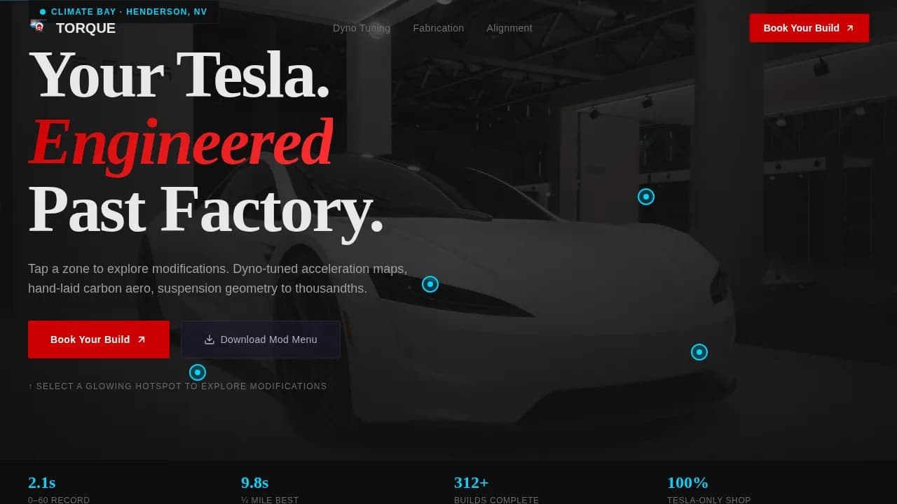 Car Dealership Certified Booking Website Template