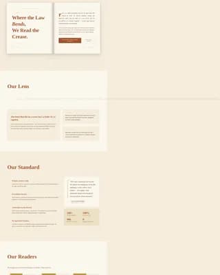 Articles — Definitive Legal Publication Landing Page Template