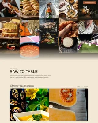 Plancha — Chilean Food Truck Landing Page Template