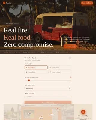 Plancha — Expert Keto Cuisine Landing Page Template