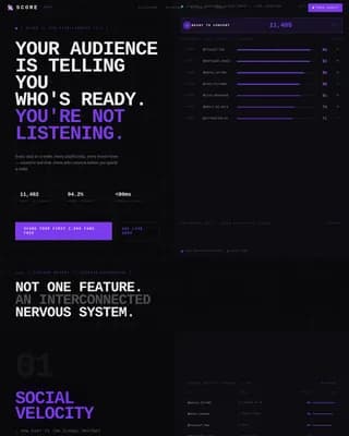 Score — Instant AI Lead Scoring Landing Page Template
