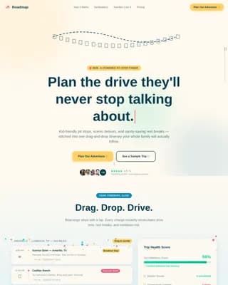 Roadmap — Premium Family Travel Landing Page Template