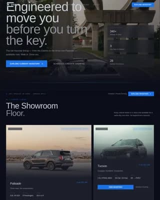 Drive — Certified Hyundai Dealer Landing Page Template