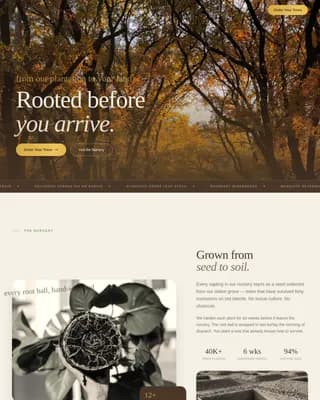 Specialty Farming Reviews Website Template