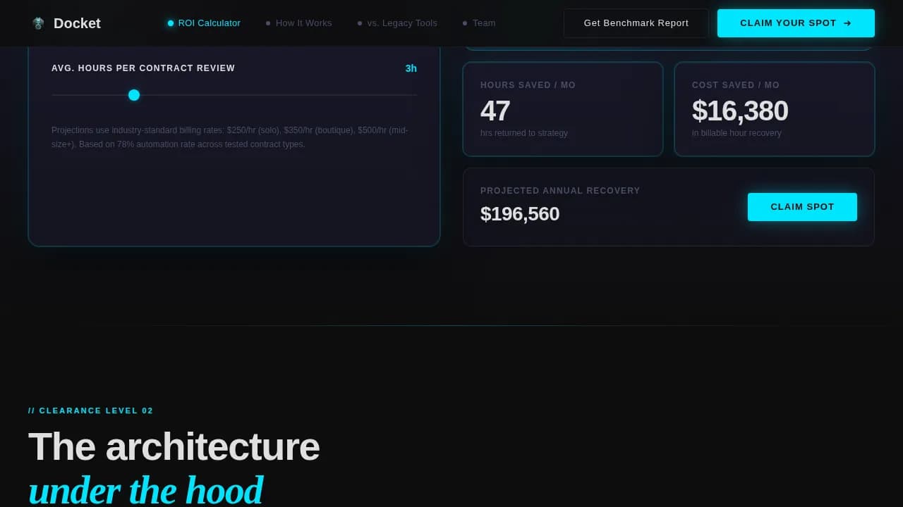 Streamline — Smart Legal Operations Landing Page Template