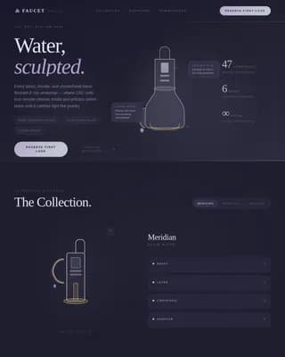Fixture — Premium Bath Hardware Landing Page Template