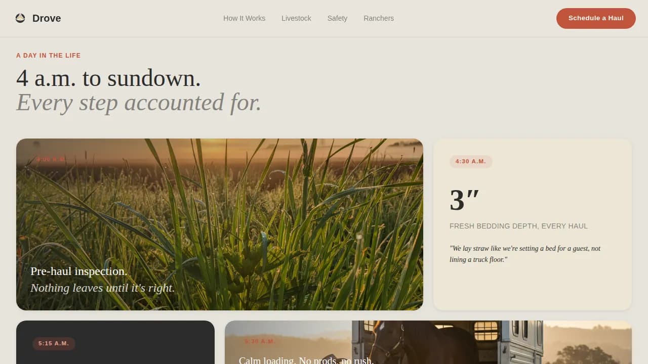 Drove Professional Website Template 2025x