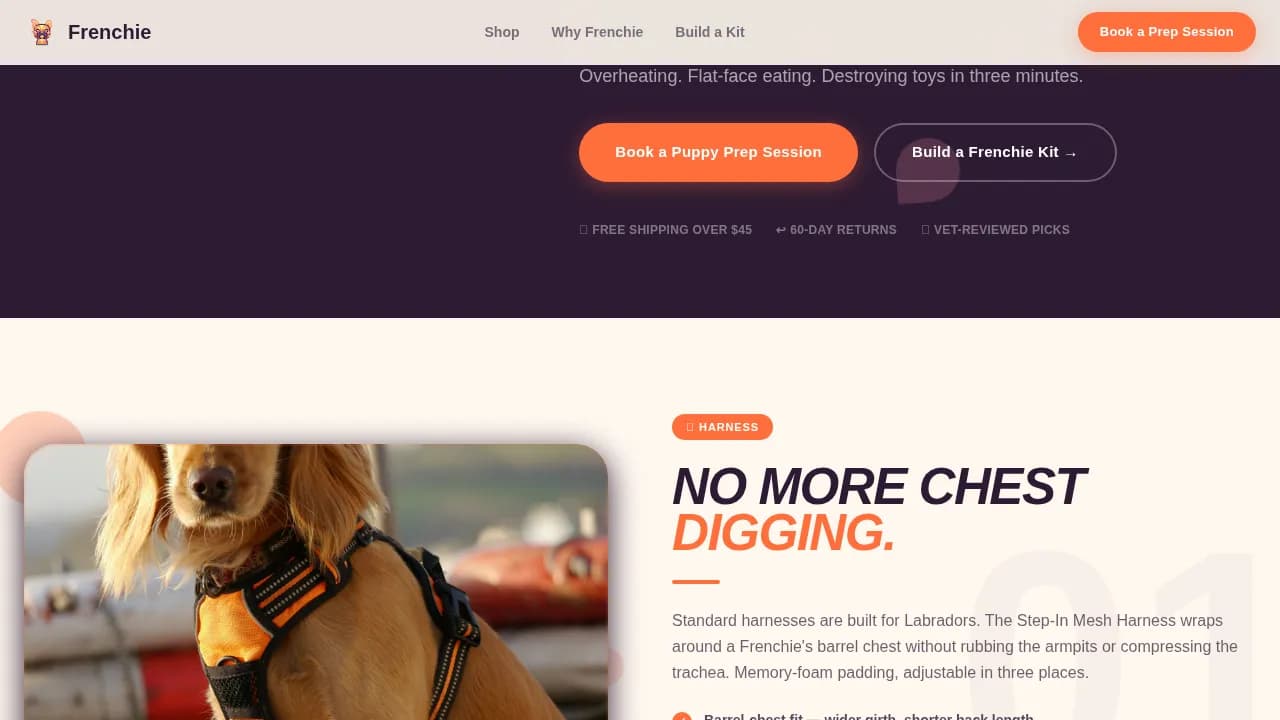 Paws — Playful Puppy Essentials Landing Page Template