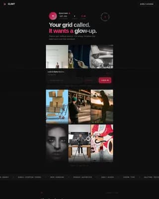Clout - Scroll-Stopping TikTok Cover Photo Landing Page Template